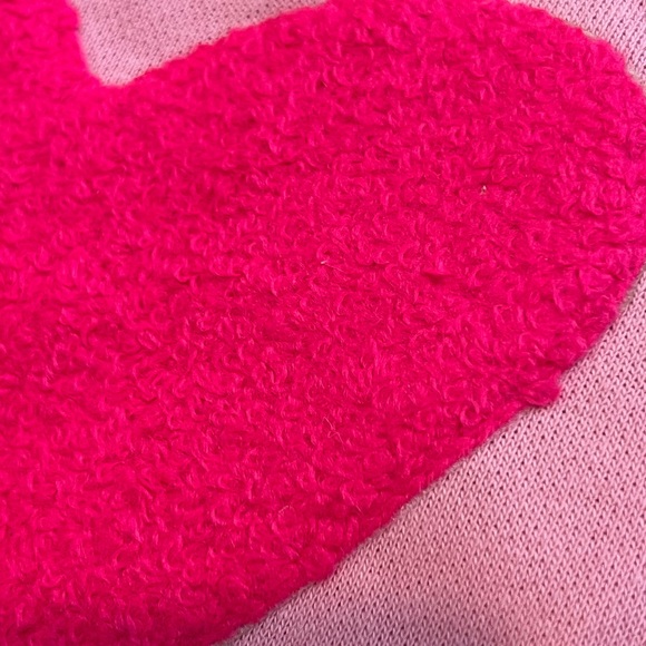 Sequin sleeve love top sz small - Picture 6 of 7